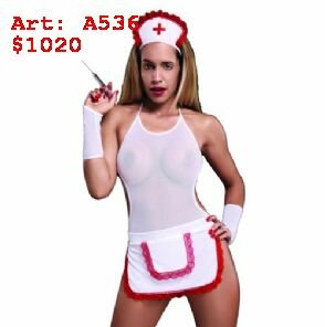 Disfraz sexy de enfermera, Sexshop En Cordoba
