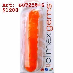 Vibrador Clímax Gems sumergible naranja, Sexshop En Cordoba