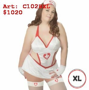 Disfraz Enfermera XL Femenino, Sexshop En Cordoba