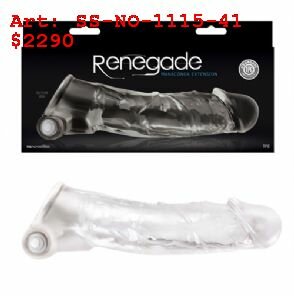 Protesis peneana transparente con vibracion, Sexshop En Cordoba