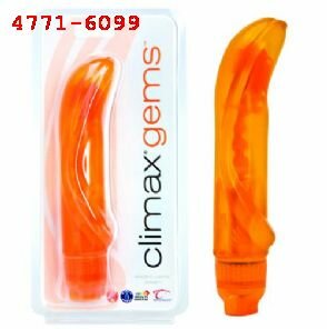 Clímax Gems con Vibro y Vertebrado Naranja, Sexshop En Cordoba