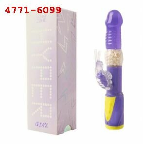 Vibrador rotativo con estimulador Ideal Violeta, Sexshop En Cordoba